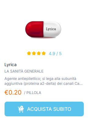 Prezzo per Lyrica 150 mg - 56 Capsule Rigide